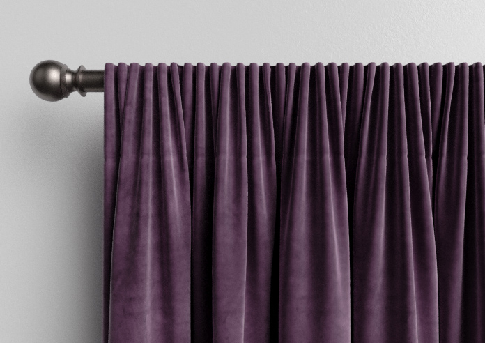 Odessa Velvet, Aubergine - Made to Measure Curtains - Image 9